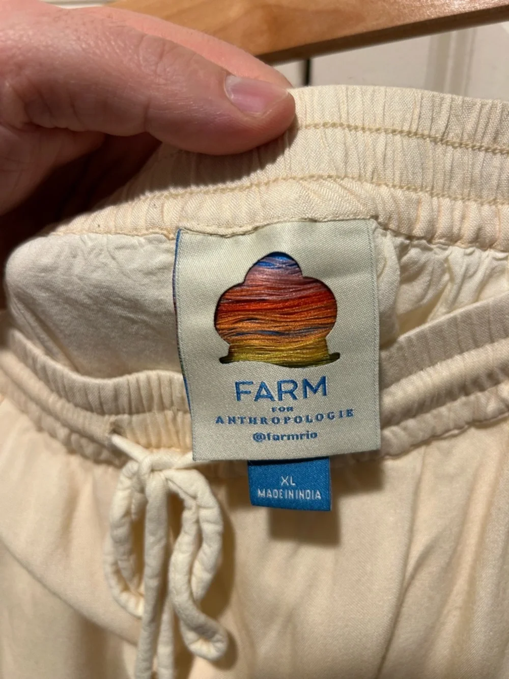 Farm Rio xAnthropologie Martina Pull On Pants Wide Leg, XL - Picture 8 of 10